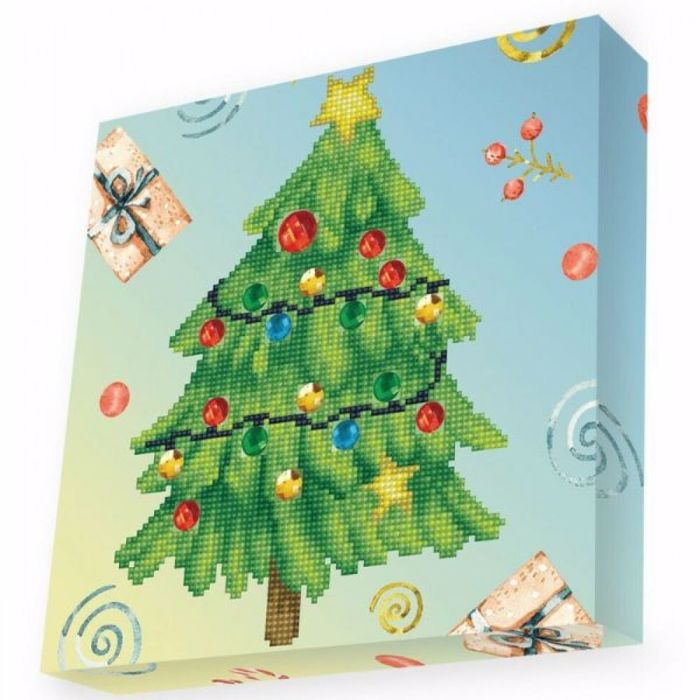 DIAMOND DOTZ KAMBADAKI 28*28CM MERRY CHRISTMAS TREE