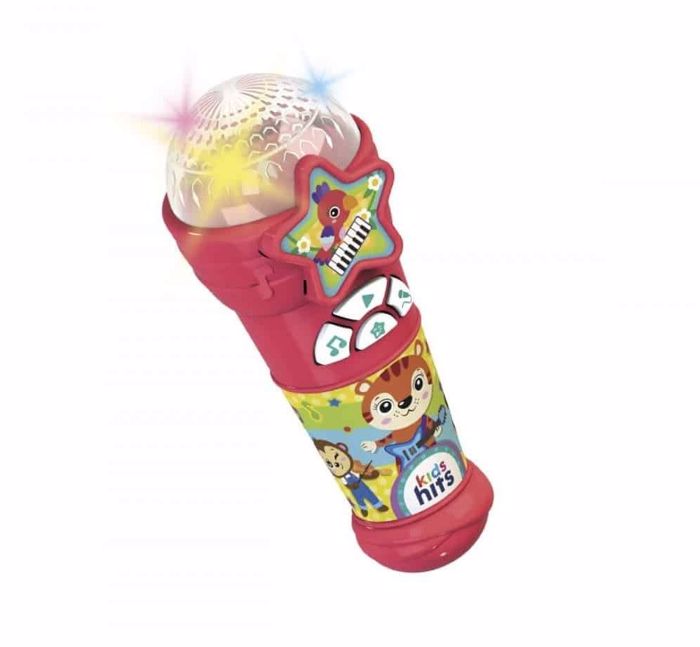 KIDS HITS FOTEINO MIKROFONO KOKKINO
