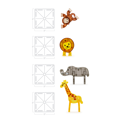 MAGNATILES SAFARI ANIMALS 25 SET
