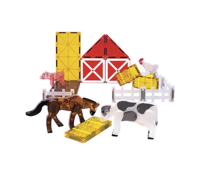 MAGNATILES FARM ANIMALS 25 SET
