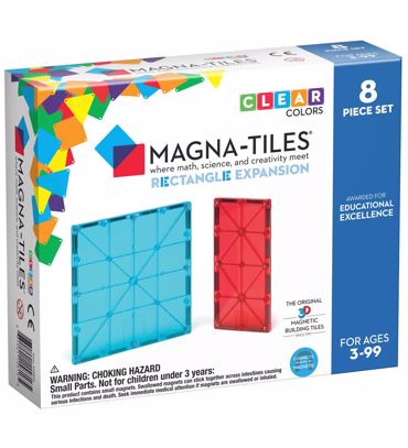 MAGNATILES RECTANGLES EXPANSION 8 SET