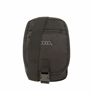 POLO ΤΣΑΝΤΑΚΙ ΩΜΟΥ VERTICAL M ΜΑΥΡΟ