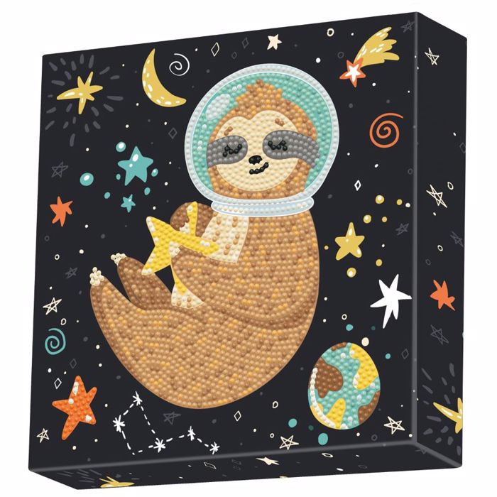 DIAMOND DOTZ KAMBADAKI 22*22CM SLOTH UNIVERSE