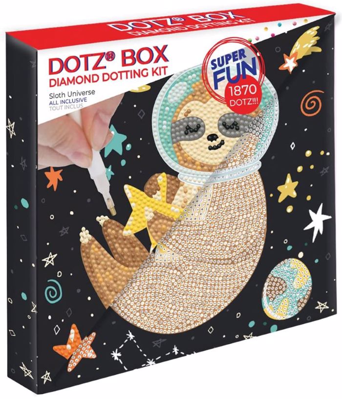 DIAMOND DOTZ KAMBADAKI 22*22CM SLOTH UNIVERSE