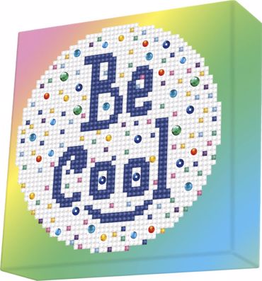 DIAMOND DOTZ ΚΑΜΒΑΔΑΚΙ 15*15CM BE COOL