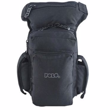 POLO ΤΣΑΝΤΑΚΙ ΠΟΔΙΟΥ SIDE GUN ΜΑΥΡΟ