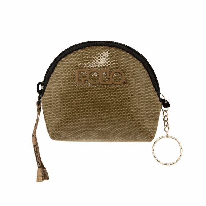 POLO MINI PORTOFOLAKI VINYL KAFE