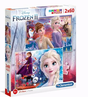 CLEMENTONI PUZZLE FROZEN SUPER 2*60τμχ
