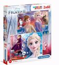 CLEMENTONI PUZZLE FROZEN SUPER 2*60tmx