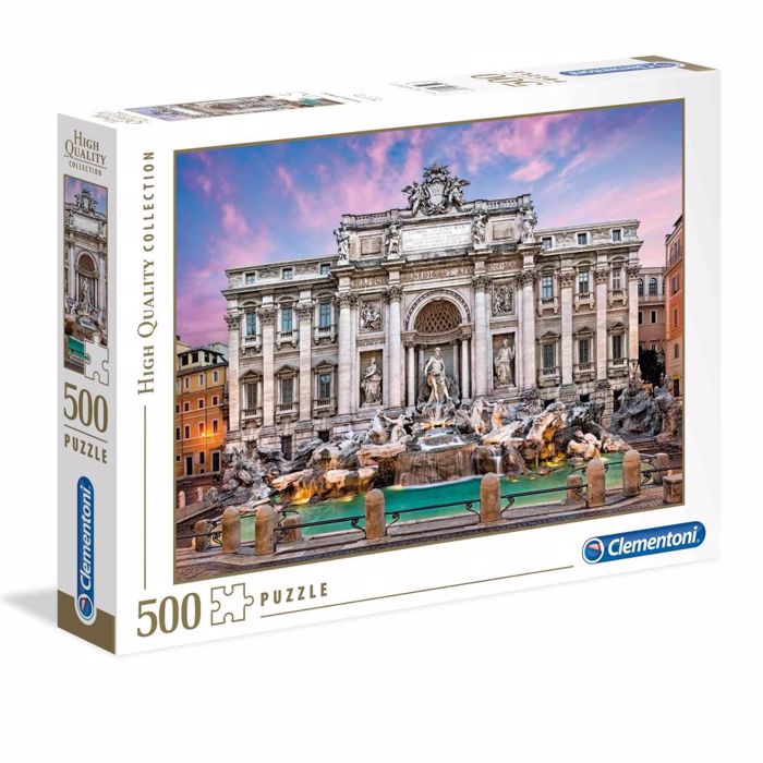 CLEMENTONI PUZZLE FONTADA DI TREVI 500tmx