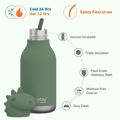MPOuKALI ThERMOS ASOBU 460ml BESTIES DINOSAUR