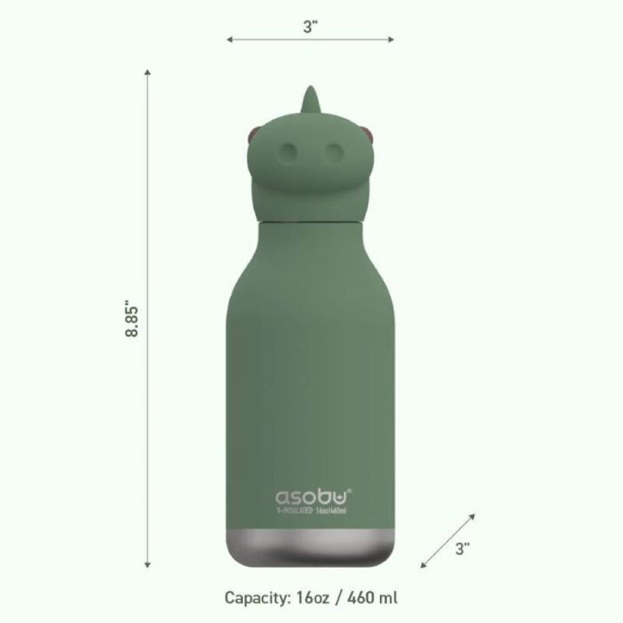MPOuKALI ThERMOS ASOBU 460ml BESTIES DINOSAUR
