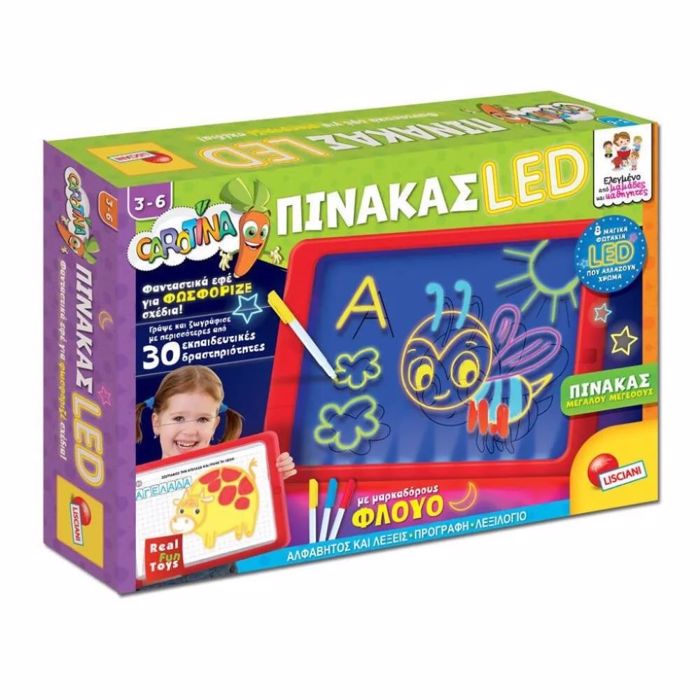 LISCIANI CAROTINA PINAKAS DRASTIRIOTITON LED