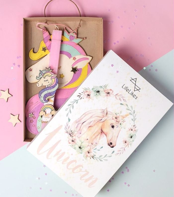 LIFELIKES LAMPADA PLAKE ME XuLINO TAMPLO- UNICORN ZOGAFISTO