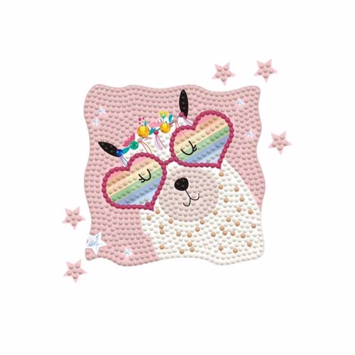DIAMOND DOTZ KADRAKI LLAMA RAINBOW