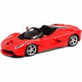 BURAGO 1/24 LAFERRARI APERTA RED