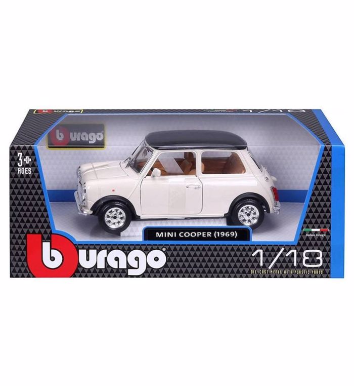 BURAGO 1/18 MINI COOPER(1969)