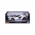 BURAGO 1/18 PLUS LAMBORGHINI SIAN FKP 37 WHITE