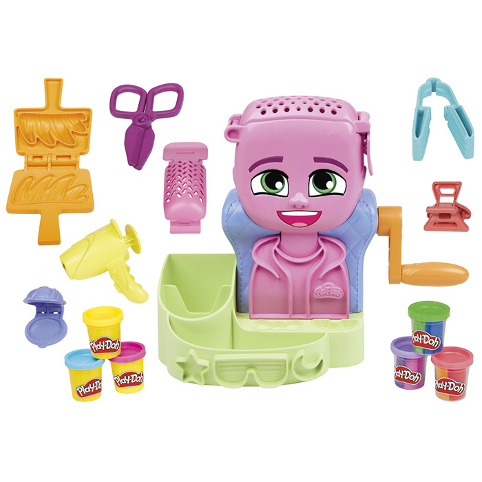 PLAY DOH KATASKEuES ME PLASTELINI HAIR STYLING SALON PLAYSET