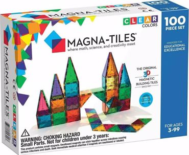 MAGNATILES CLEAR COLORS 100 SET