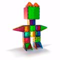MAGNATILES CLEAR COLORS 100 SET