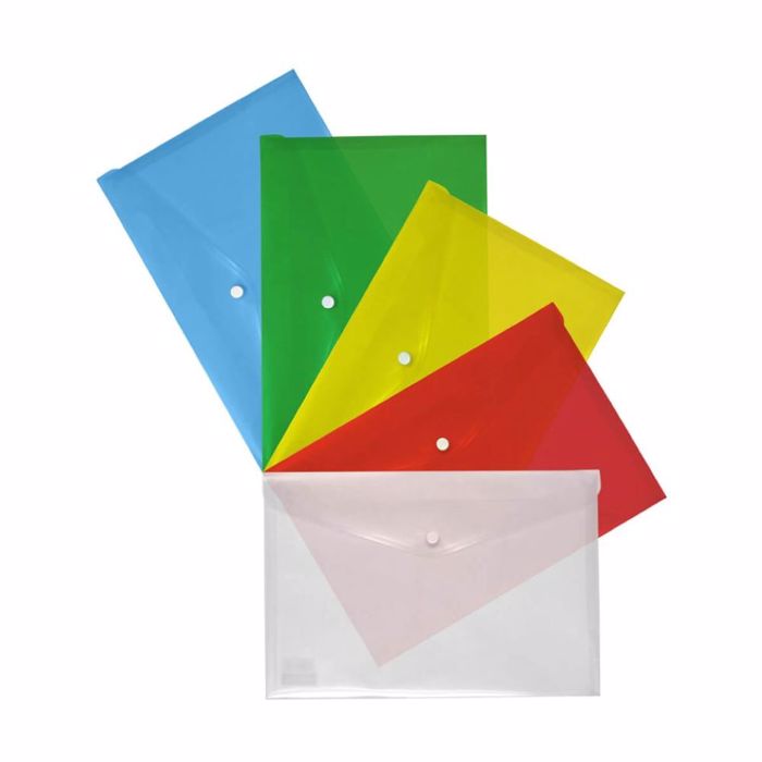 PLASTIKOS FAKELOS ME KOuMPI A4 DIAFANO