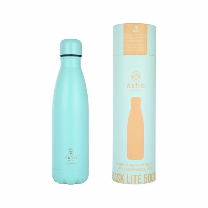 ThERMOS FLASK LITE SAVE THE AEGEAN 500ml BERMUDA GREEN