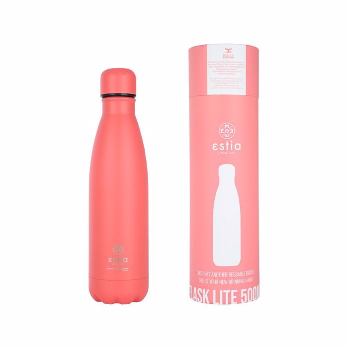 ThERMOS FLASK LITE SAVE THE AEGEAN 500ml FUSION CORAL