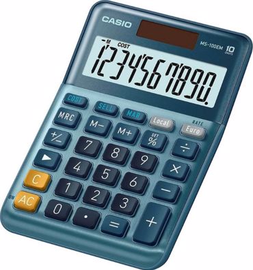 CASIO ΑΡΙΘΜΟΜΗΧΑΝΗ 10ψ. MS-100Ε 14.9*10.1*2.8