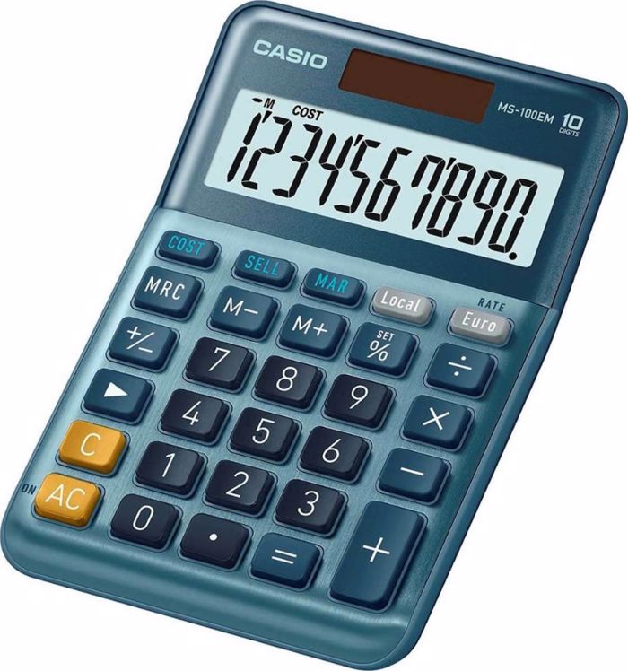 CASIO ARIThMOMIXANI 10ps. MS-100E 14.9*10.1*2.8