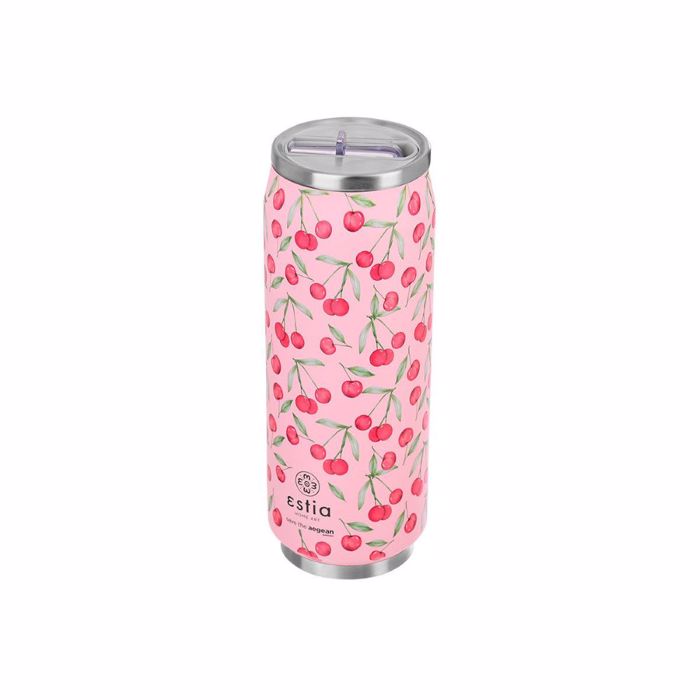 ThERMOS TRAVEL CUP SAVE THE AEGEAN 500ml CHERRY ROSE