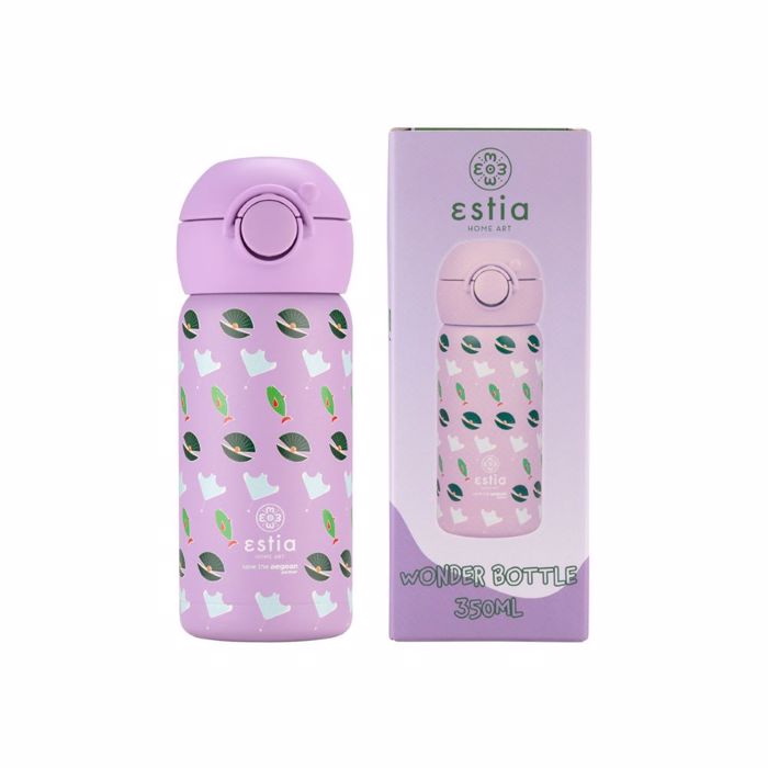 ESTIA ThERMOS PAIDIKO WONDER BOTTLE SAVE THE AEGEAN 350ml OCEAN BUDDIES