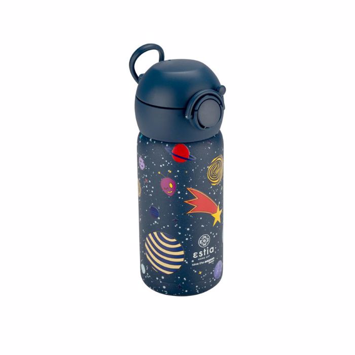 ESTIA ThERMOS PAIDIKO WONDER BOTTLE SAVE THE AEGEAN 350ml COSMIC VOYAGERS