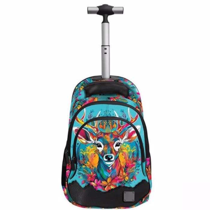 GRAFFITI TSANTA TROLLEY DIMOTIKOu LOVE DEER