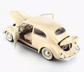 BURAGO 1/18 VOLKSWAGEN KAFER-BEETLE 1955 BEIGE