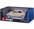 BURAGO 1/18 VOLKSWAGEN KAFER-BEETLE 1955 BEIGE
