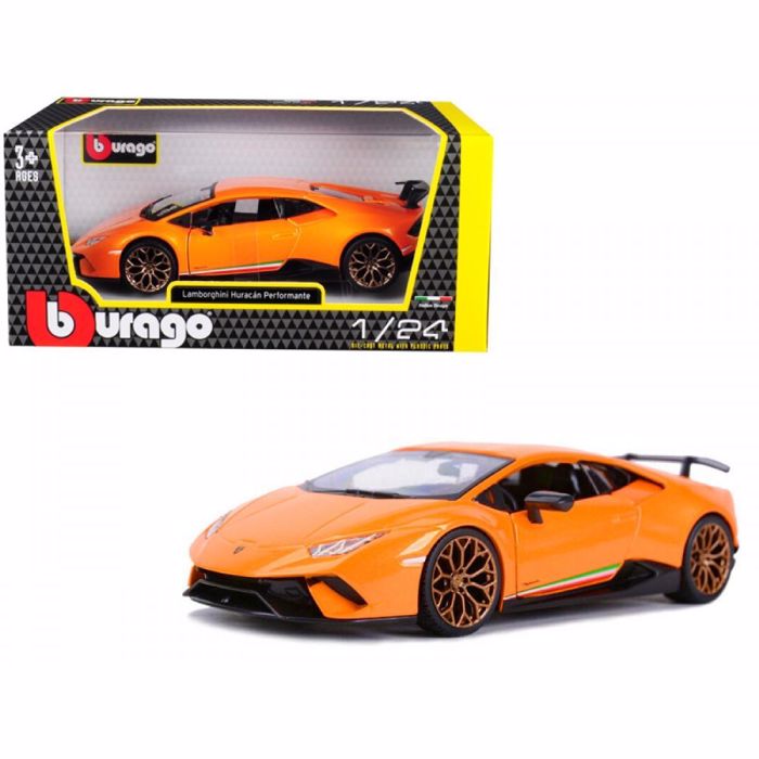 BURAGO 1/24 PLUS LAMBORGHINI HURACAN ORANGE