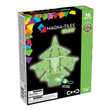 MAGNATILES GLOW 16 SET