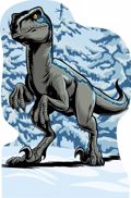 DINO PUZZLE DINOSAUR 4*54TEM