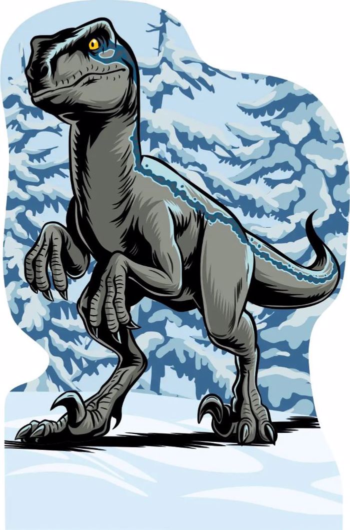 DINO PUZZLE DINOSAUR 4*54TEM