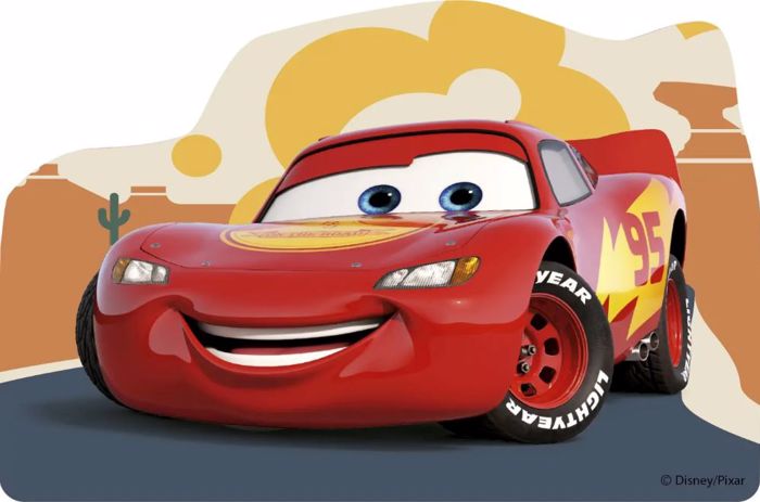 DINO PUZZLE CARS 4*54TEM
