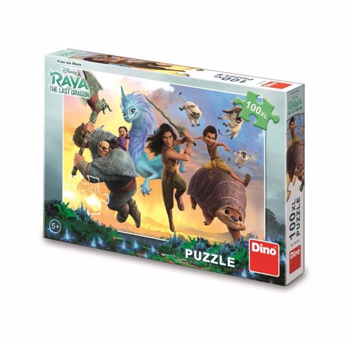 DINO PUZZLE RAYA AND THE LAST DRAGON 100XL