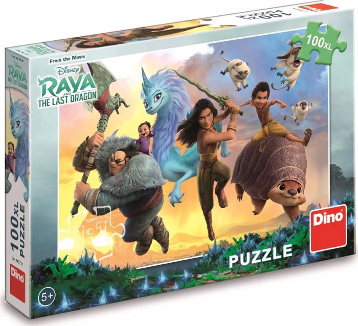 DINO PUZZLE RAYA AND THE LAST DRAGON 100XL