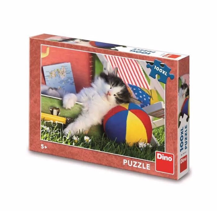 DINO PUZZLE KITTEN 100XL
