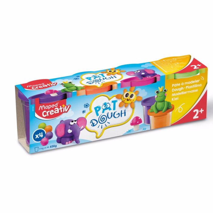 SET PLASTOZuMARAKIA MAPED 4 XROMATA