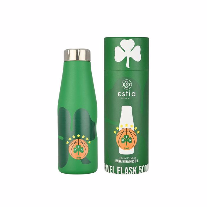 ThERMOS TRAVEL FLASK PANATHINAIKOS BC EDITION 500ml