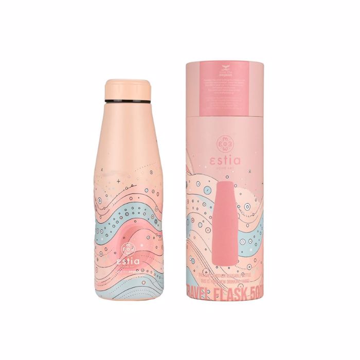 ESTIA ThERMOS TRAVEL FLASK SAVE THE AEGEAN 500ml WHIMSY WONDERS