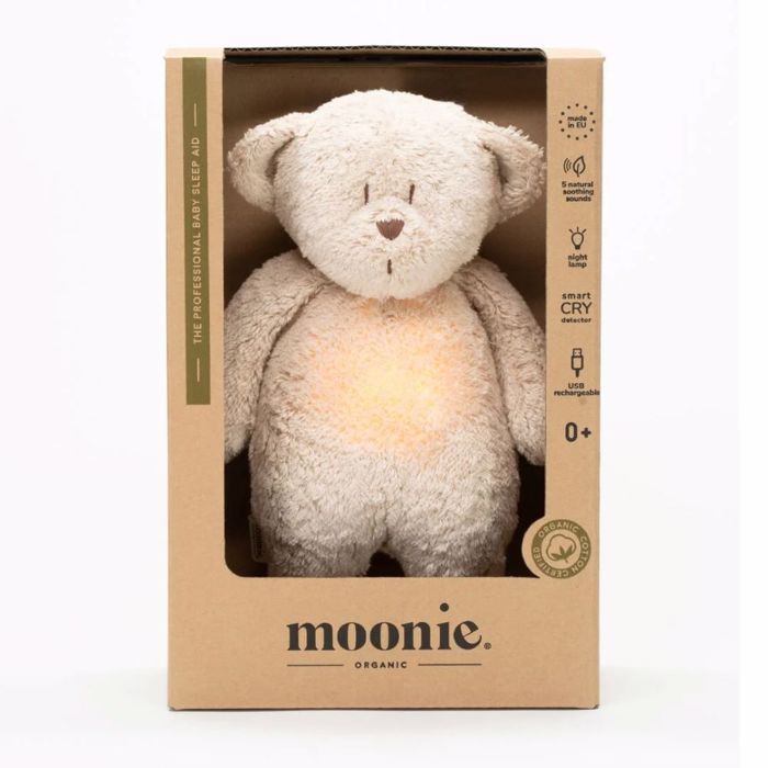 SAND NATUR-THE ORGANIC HUMMING BEAR WITH LAMP