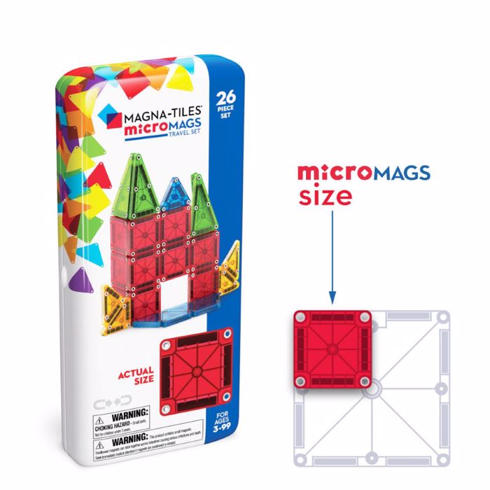 MAGNATILES microMAGS TRAVEL 26 SET