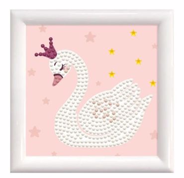 DIAMOND DOTZ ΚΑΔΡΑΚΙ SWAN PRINCESS